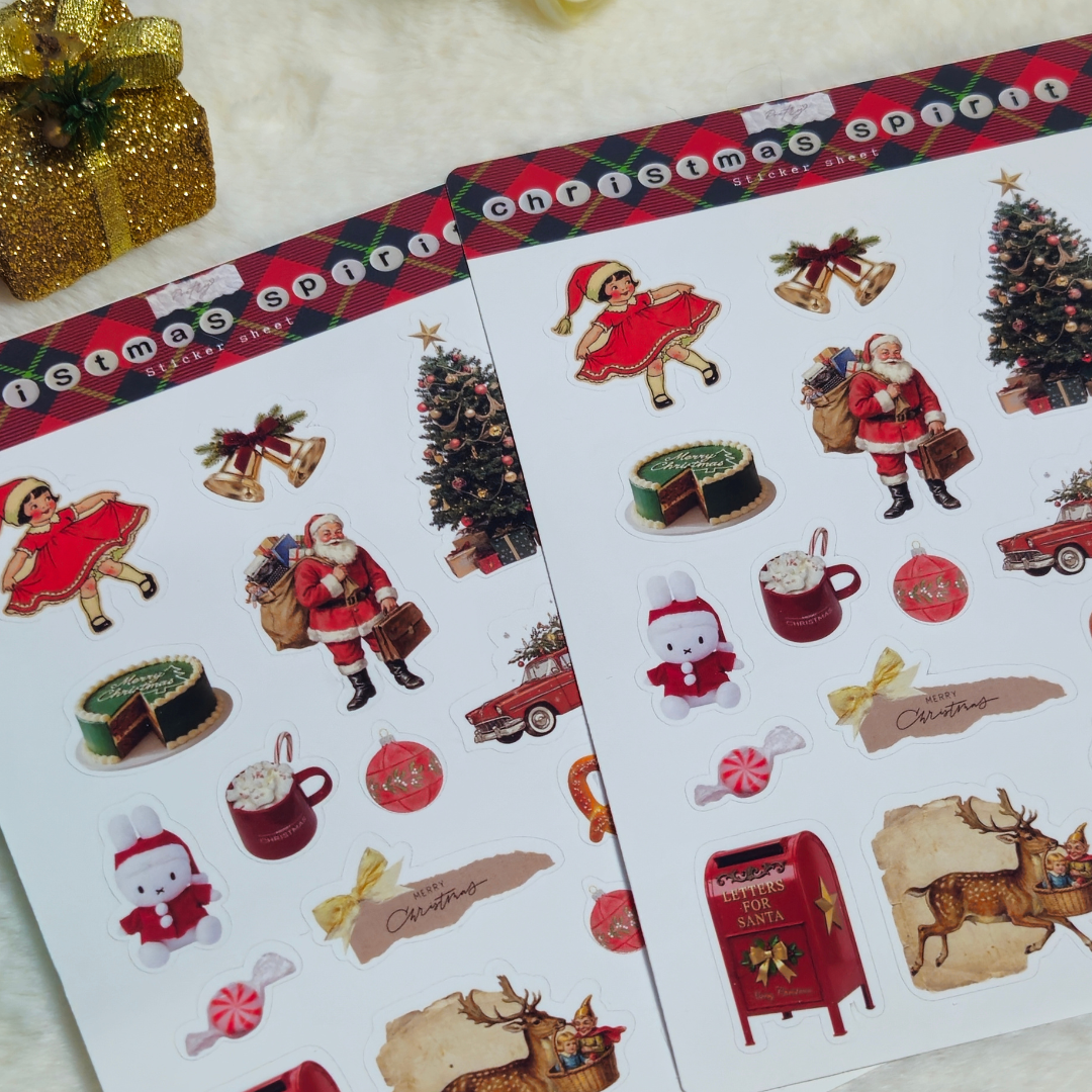 Christmas Spirit Sticker Sheet