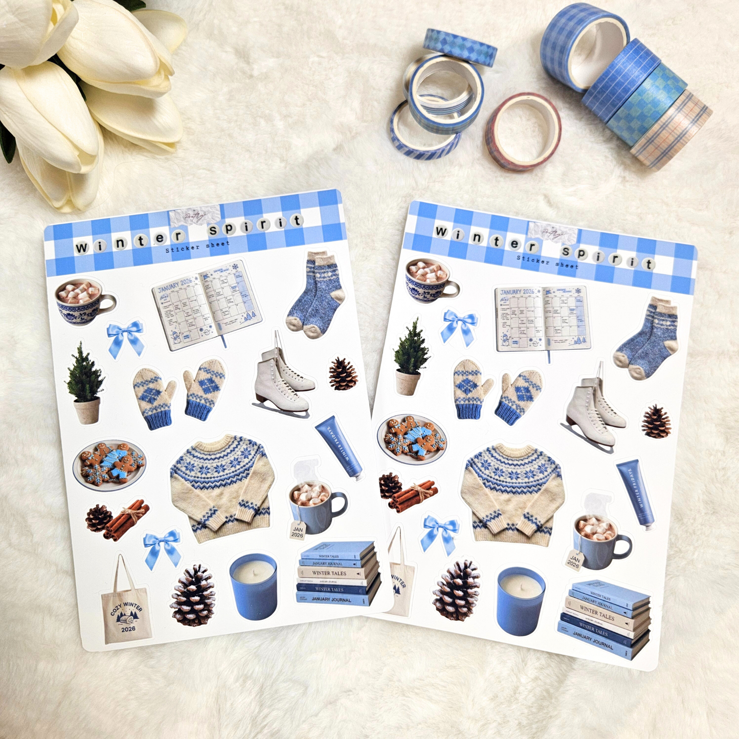 Winter Spirit Sticker Sheet