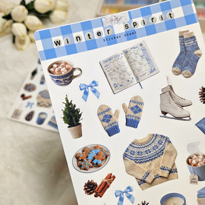 Winter Spirit Sticker Sheet