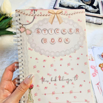 Romanticize Your Life  Reusable Release Paper Book for Sticker Collecting