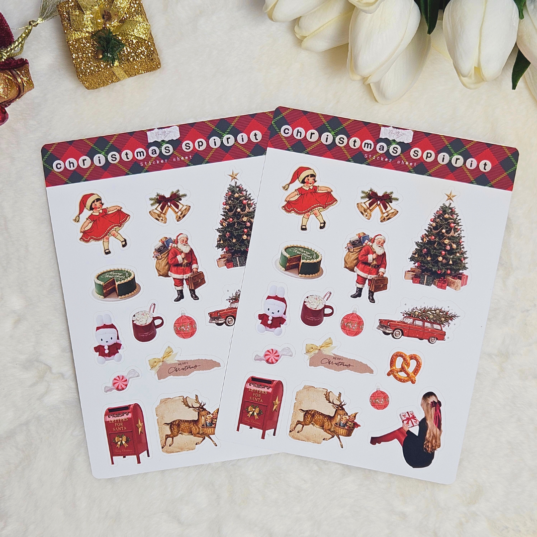 Christmas Spirit Sticker Sheet