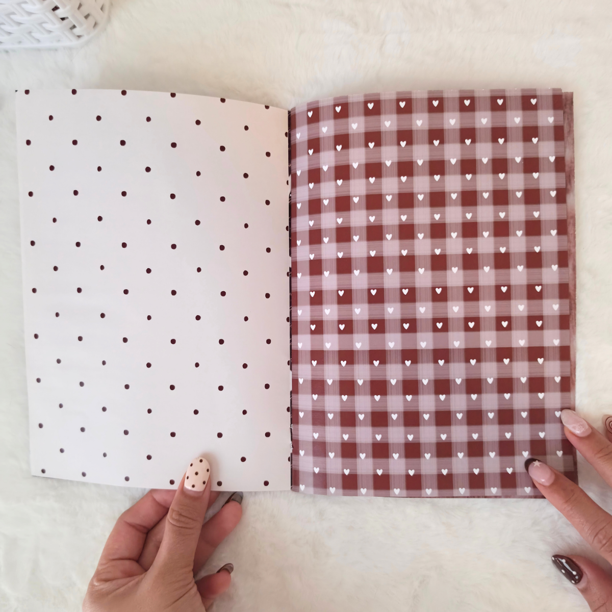 Fall Scrapbook Paper Booklet