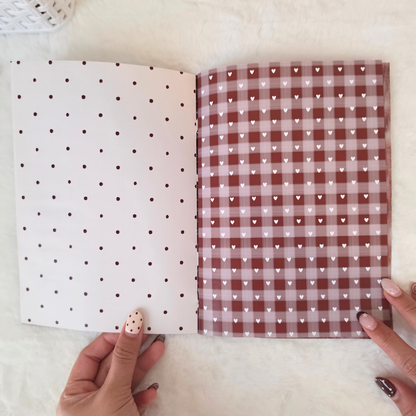 Fall Scrapbook Paper Booklet