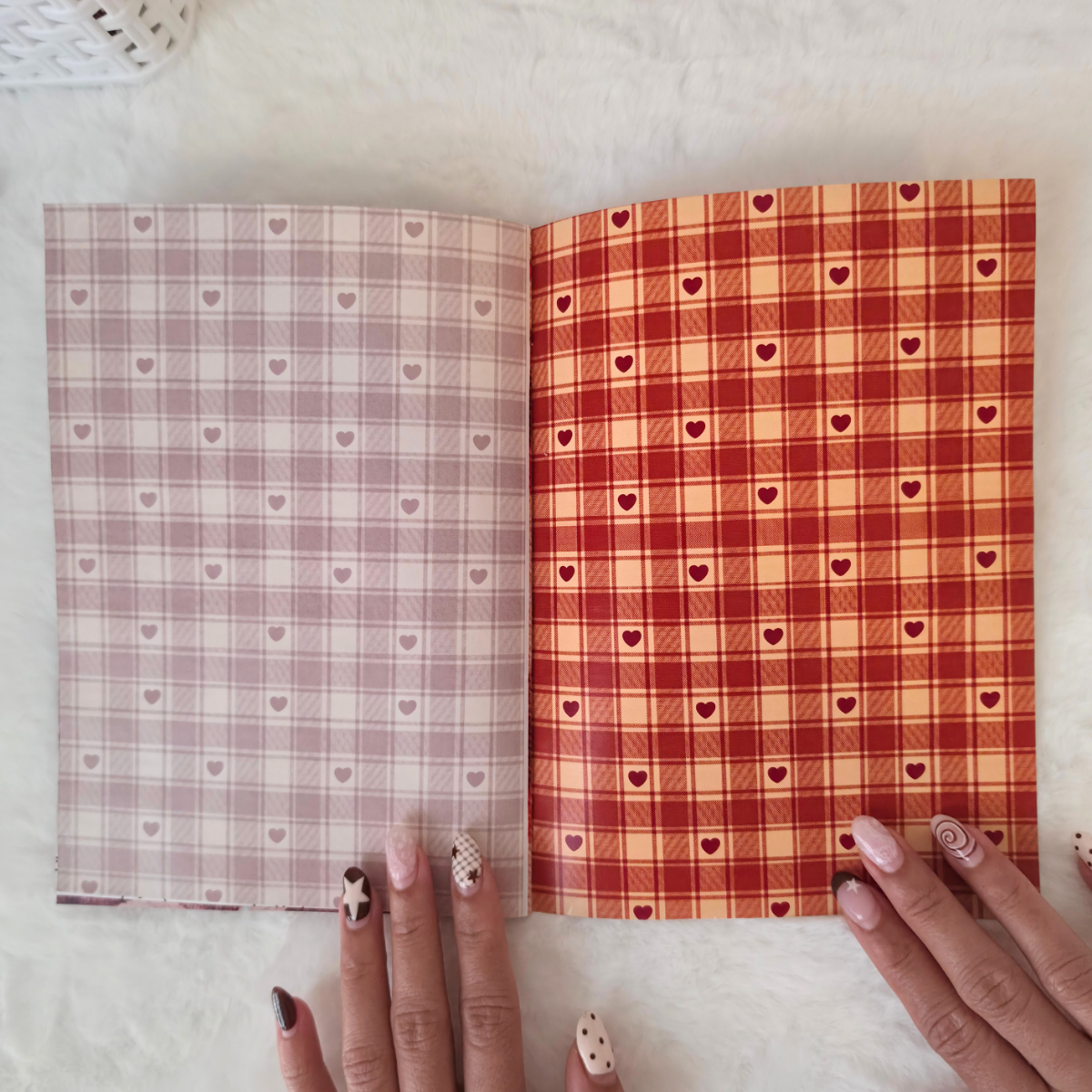 Fall Scrapbook Paper Booklet