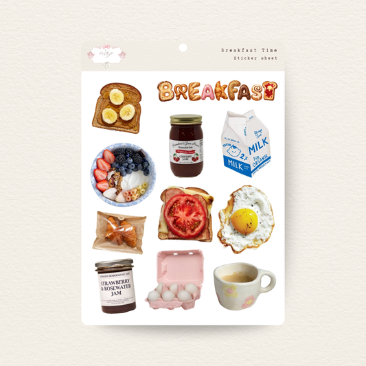 Breakfast Time Sticker Sheet