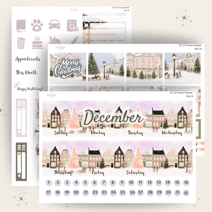 Snowy Hamlet Monthly Kit
