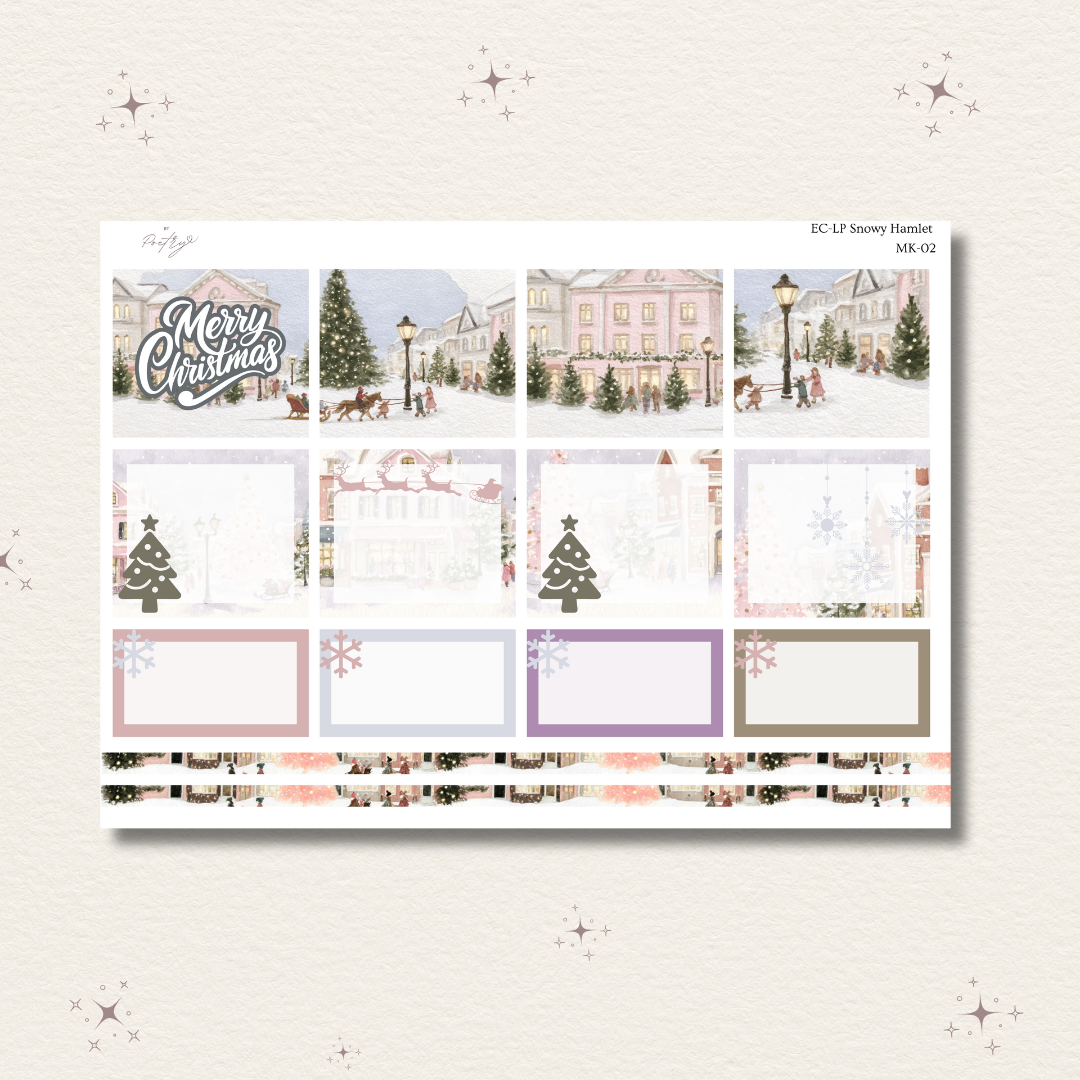 Snowy Hamlet Monthly Kit