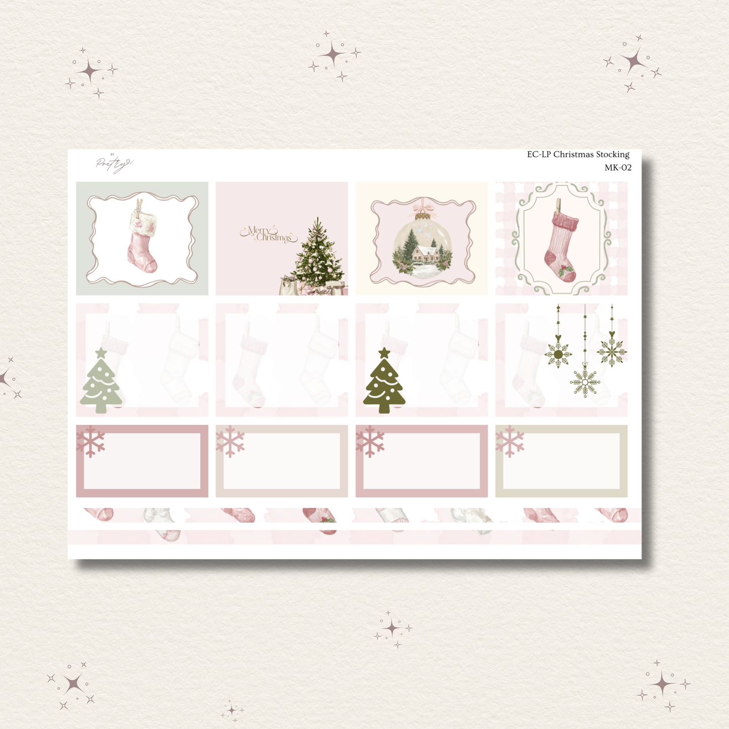 Christmas Stocking Monthly Kit