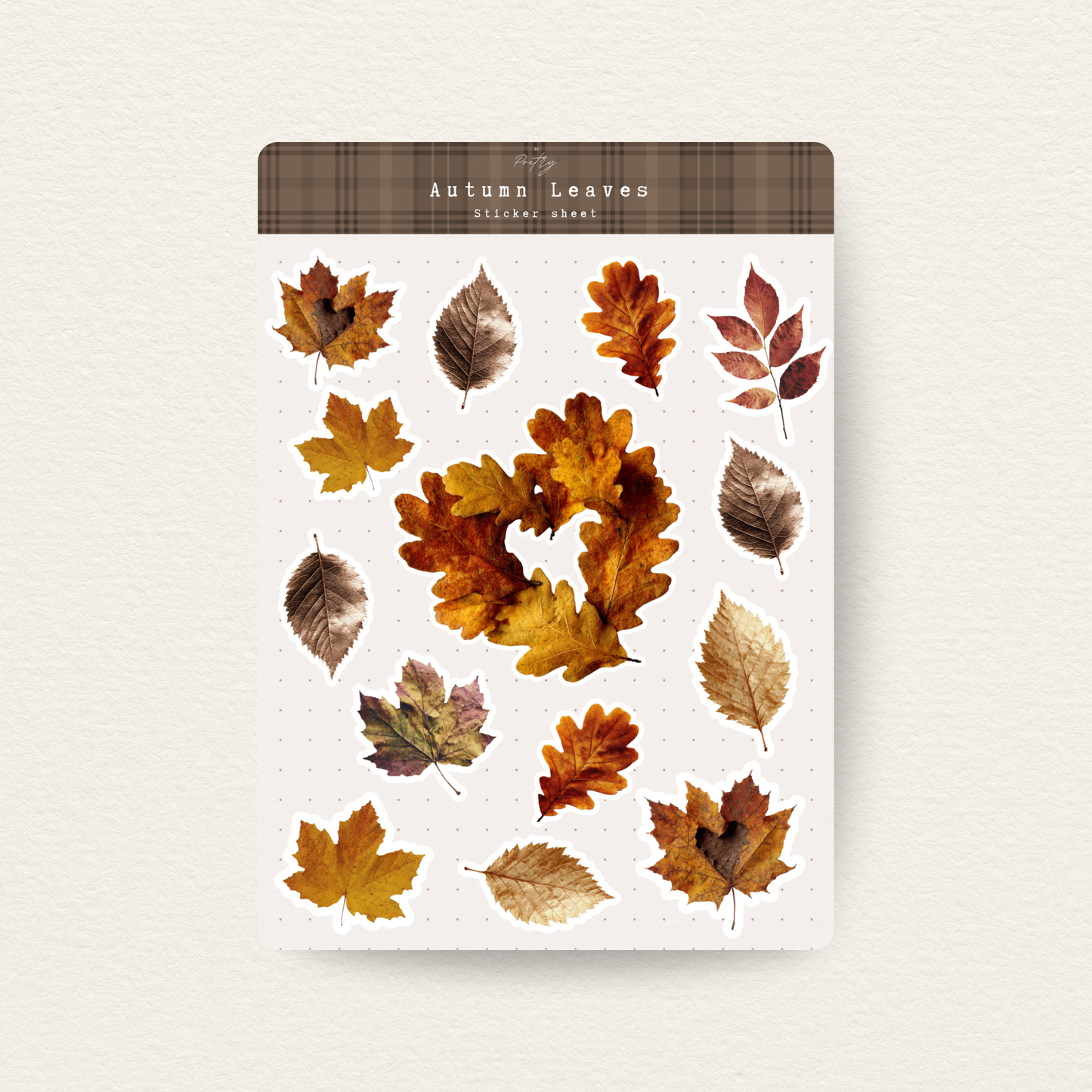 Autumn Leaves Sticker Sheet