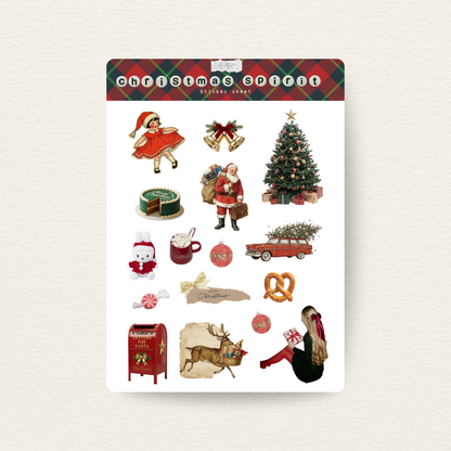 Christmas Spirit Sticker Sheet