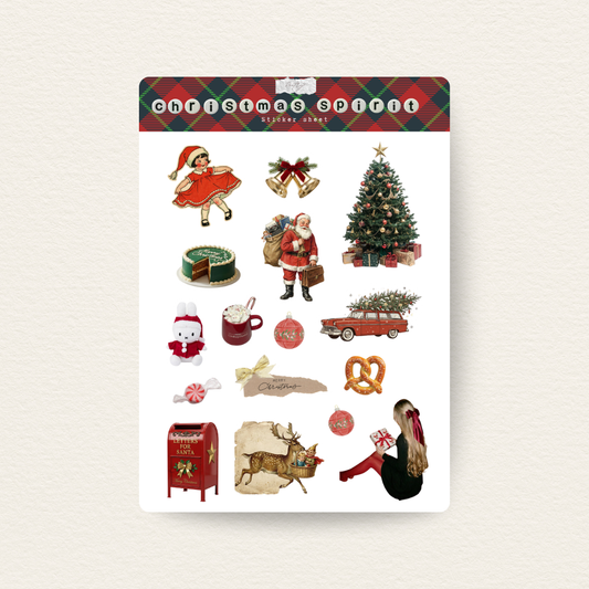 Christmas Spirit Sticker Sheet
