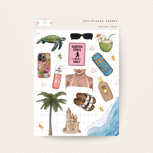 Sun-Kissed Summer Sticker Sheet