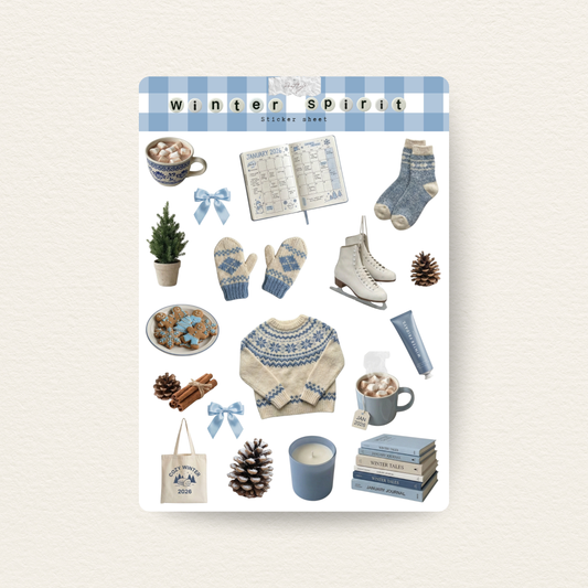Winter Spirit Sticker Sheet